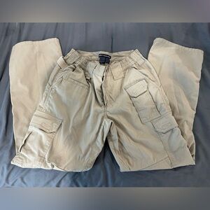 5.11 Tactical Women's Tactical Cargo Pants - Khaki Size 4